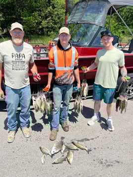 Bluecat, Crappie, and Walleye Trips