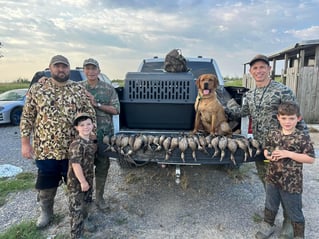 Sout West Louisiana Teal Hunt
