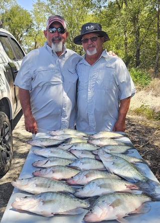 Crappie Fishing in Sanger, Texas