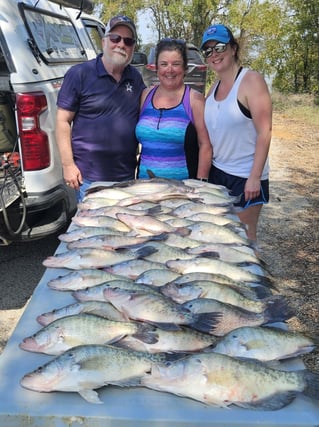Crappie Fishing in Sanger, Texas