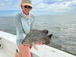 Tripletail Fishing in Apalachicola, Florida