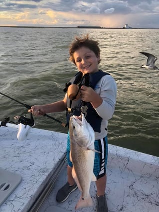 Redfish Fishing in Galveston, Texas
