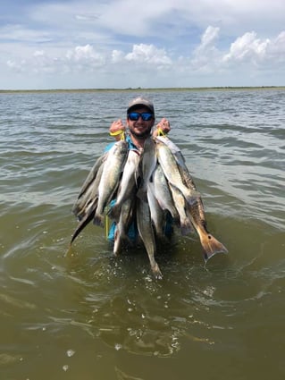 Redfish, Speckled Trout Fishing in Galveston, Texas