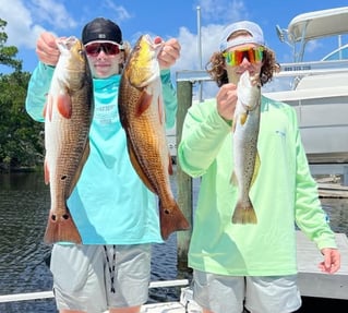 Redfish, Speckled Trout Fishing in Crawfordville, Florida
