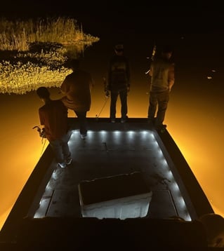 4 Hour Bowfishing Trip at Night