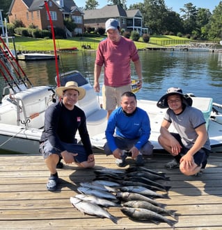 Stripe Bass fishing Trip