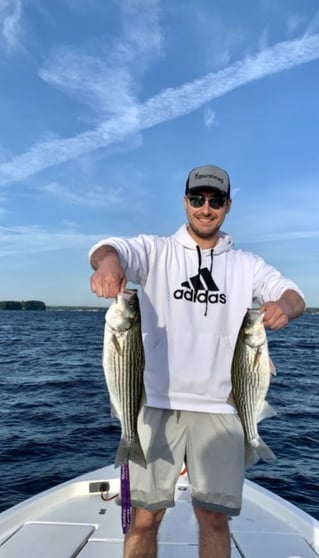 Stripe Bass fishing Trip