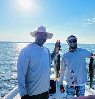 Stripe Bass fishing Trip