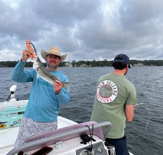 Stripe Bass fishing Trip