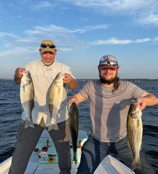 Stripe Bass fishing Trip