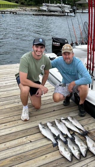 Stripe Bass fishing Trip
