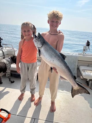 Lake Michigan Salmon/Trout Fishing