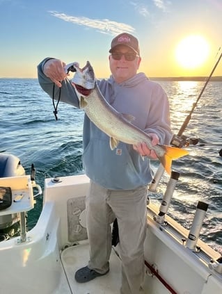 Half And Full Finger Lake Trolling