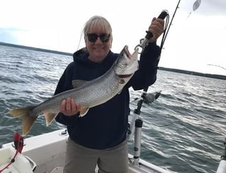 Half And Full Finger Lake Trolling