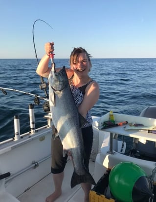 Half And Full Finger Lake Trolling