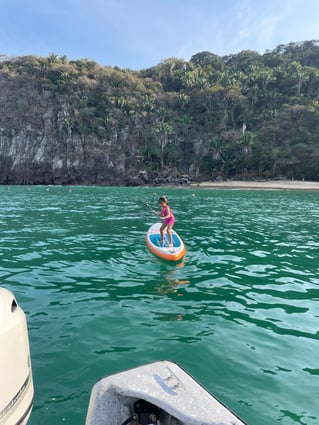 Fishing And Having Fun In The Sea
