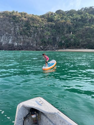 Fishing And Having Fun In The Sea