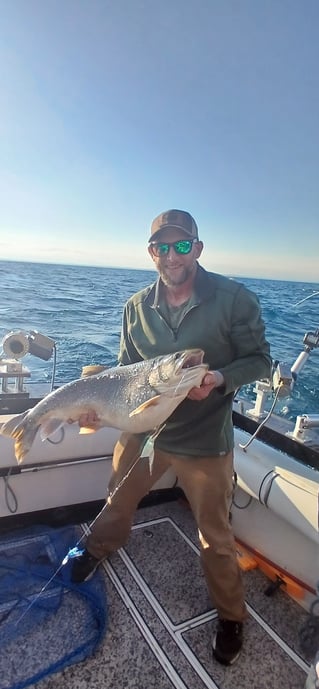 Fishing On Lake Michigan!