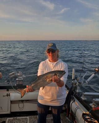 Fishing On Lake Michigan!
