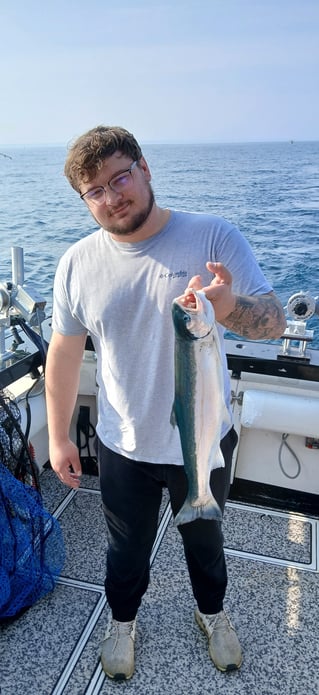 Fishing On Lake Michigan!