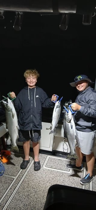 Fishing On Lake Michigan!