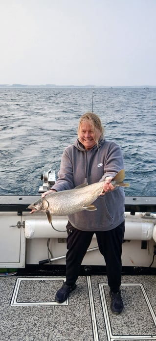 Fishing On Lake Michigan!
