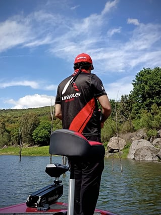 Bass On Lake Omodeo, Sardinia