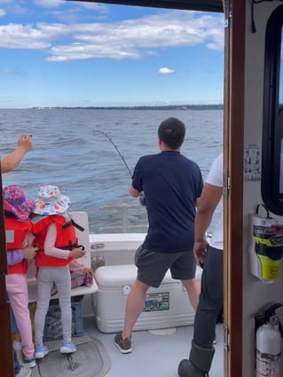 Striper Trolling Trip