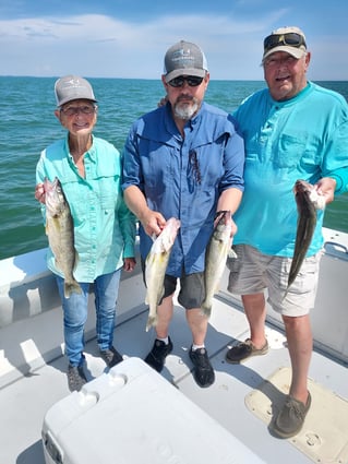 Lake Erie Smallies, Walleye, Perch