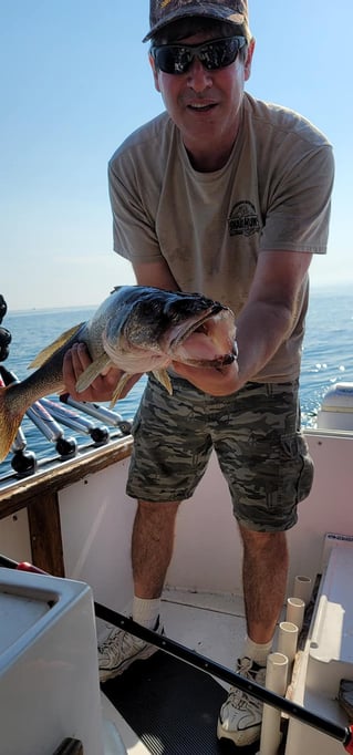 Lake Erie Walleye Trolling