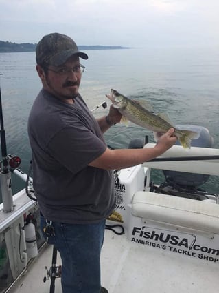 Lake Erie Walleye Trolling