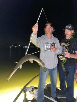 Longnose Gar Fishing in Destin, Florida