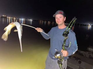 Longnose Gar Fishing in Destin, Florida