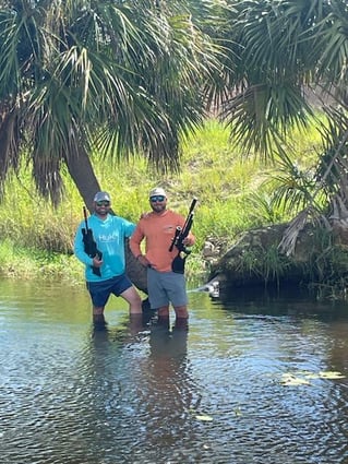 Iguana Hunts Delray Beach