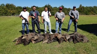 Texas Hog Shoot!