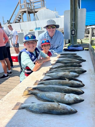 Speckled Trout Fishing in Dauphin Island, Alabama