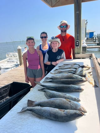 Speckled Trout Fishing in Dauphin Island, Alabama