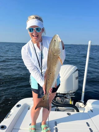 Redfish Fishing in Dauphin Island, Alabama