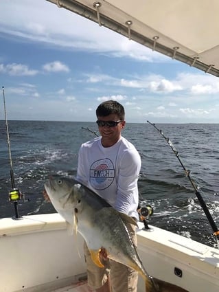 Jack Crevalle Fishing in Biloxi, Mississippi