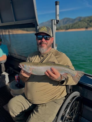 Steelhead in the Trinity River