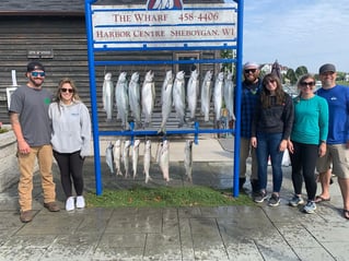 Sheboygan Wisconsin Charter Fishing on Lake Michigan