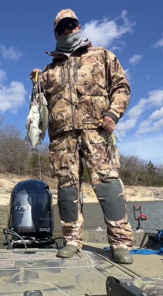 Crappie fishing on Mark Twain Lake