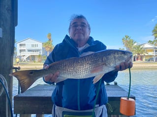 Redfish Fishing in Texas City, Texas