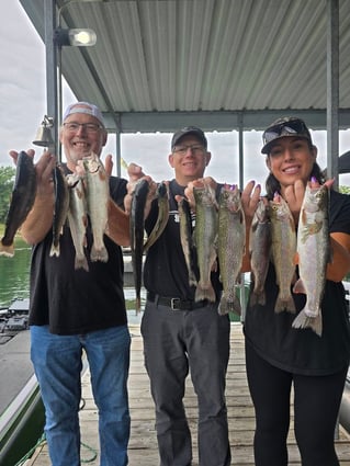Trout Fishing In Lake Taneycomo