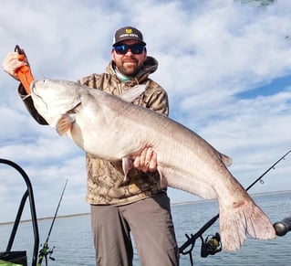 Blue Catfish Fishing in Zapata, Texas