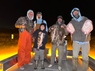 Night Saltwater Bowfishing