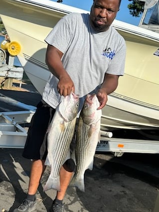 Striper Fishing Lake Murray SC