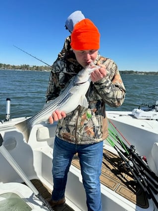 Striper Fishing Lake Murray SC