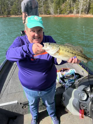 Morning Spotted Bass Fishing 