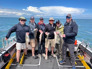 Morning Wallaye or Perch charter